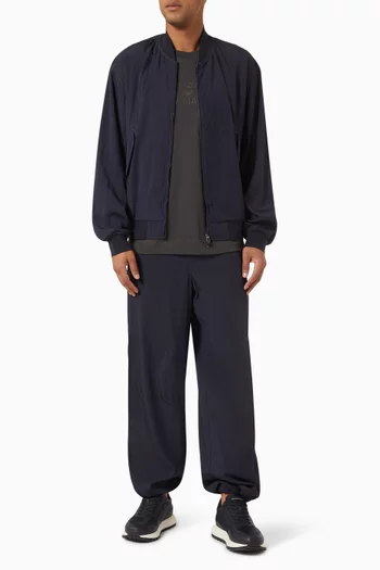 Bomber Jacket in Viscose Blend