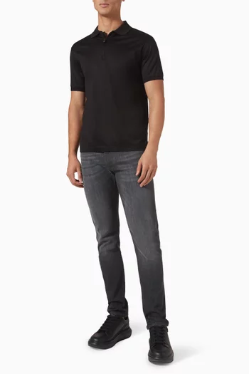 Polo Shirt in Jersey