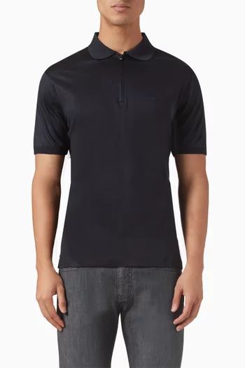 Polo Shirt in Jersey