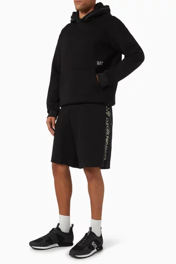 EA7 Logo Tape Shorts