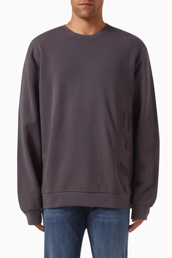 Logo Sweatshirt in Cotton