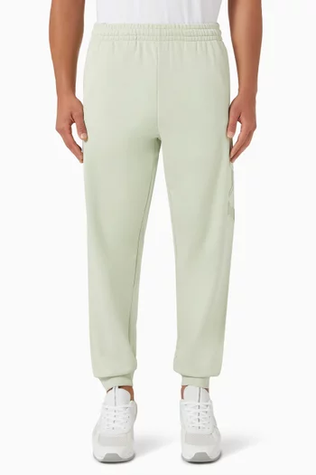 EA7 Logo Sweatpants in Cotton