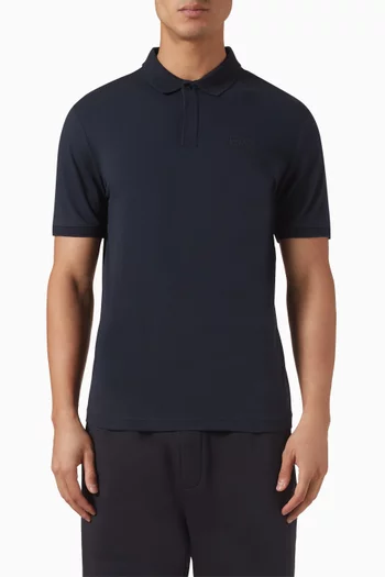 Slim-fit Polo Shirt in Stretch Cotton