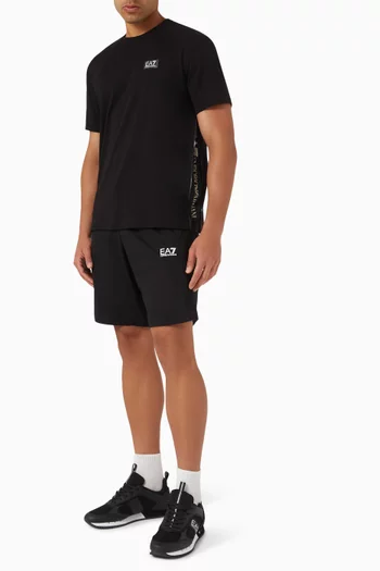 EA7 Logo T-shirt in Jersey
