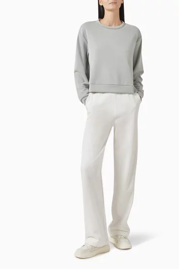 Precious Embellished Sweatshirt in Modal-blend Jersey