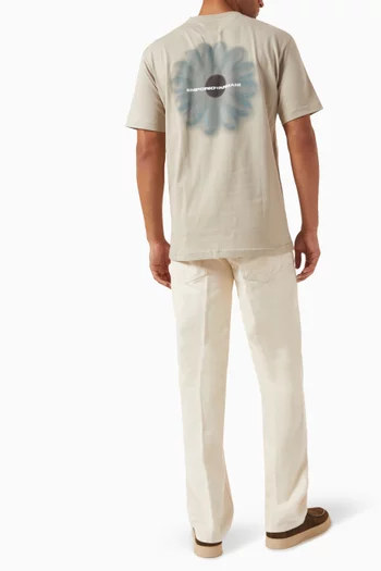 Peace Logo T-shirt in Cotton