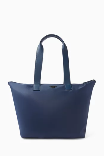 Eagle Logo Tote Bag in Nylon