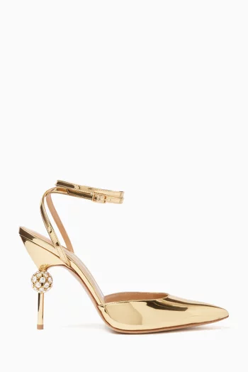 Vittoria 105 Pumps in Mirror Leather