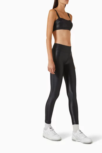 x Mona Kattan Celine High-waisted Leggings