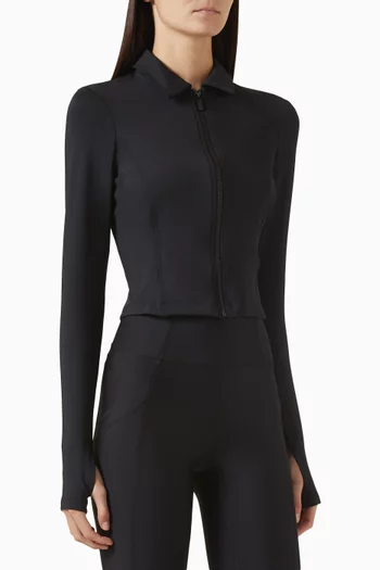 x Mona Kattan Lina Bodycon Jacket