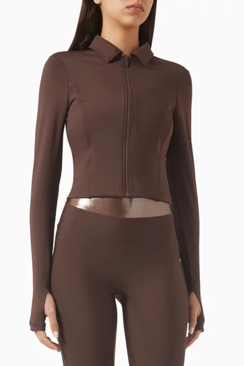 x Mona Kattan Lina Bodycon Jacket