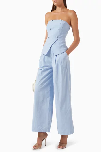 Lyrical Wide-leg Pants