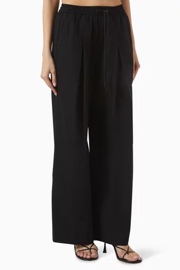 Bystander Wide-leg Pants in Cotton