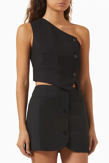 In Pursuit One-shoulder Vest
