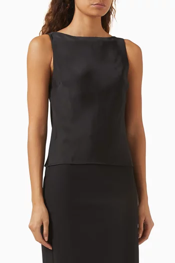 Nuance Top in Satin