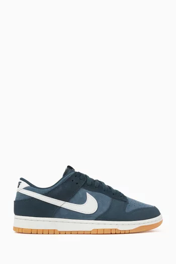 Dunk Low Retro Sneakers in Suede