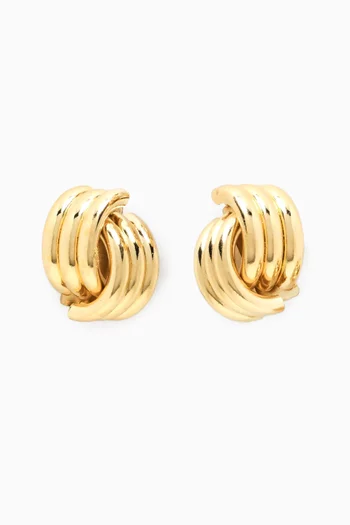 Grace Earrings in 14kt Gold-plated Metal