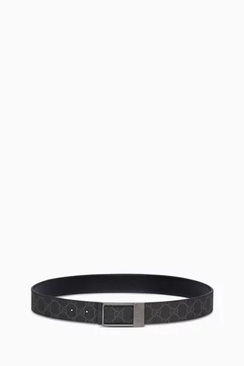 GG Supreme Belt in Coated-canvas