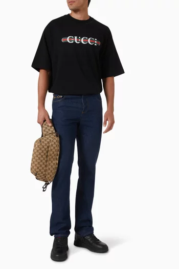 Logo T-shirt in Cotton-jersey