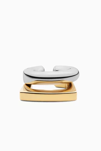 Tina Ear Cuff in 12kt Gold-plated Brass