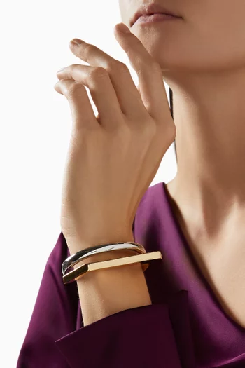 Tina Cuff in 12kt Gold-plated Brass