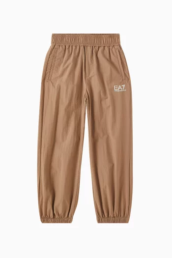 EA7 Logo Jogger Pants in Cotton-blend
