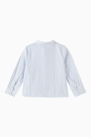 Eagle-logo Shirt in Cotton