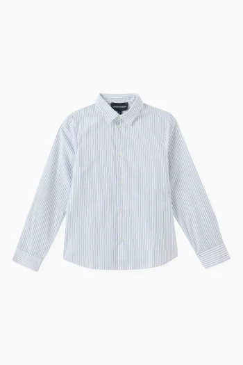 Eagle-logo Shirt in Cotton