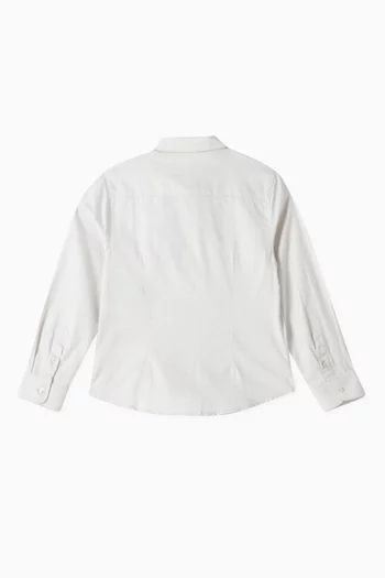 Eagle Logo Shirt in Cotton