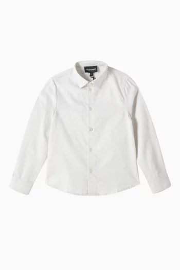 Eagle Logo Shirt in Cotton