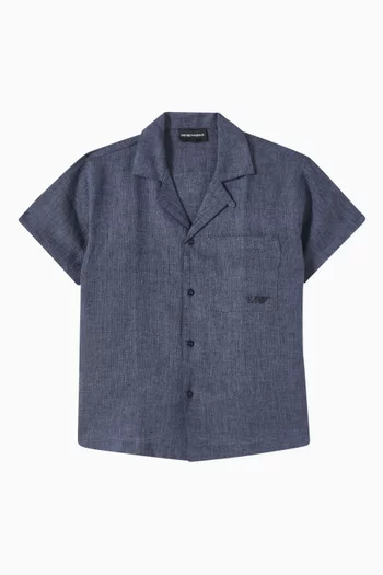 EA Logo Shirt in Linen
