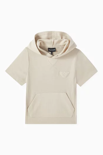 Eagle-embroidery Hoodie