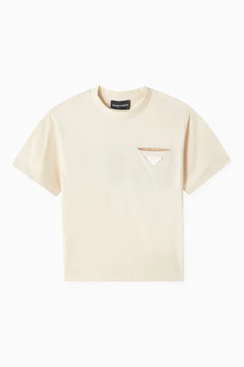 Eagle Logo T-shirt in Cotton