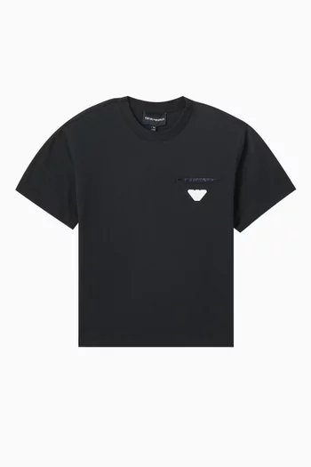 Eagle Logo T-shirt in Cotton