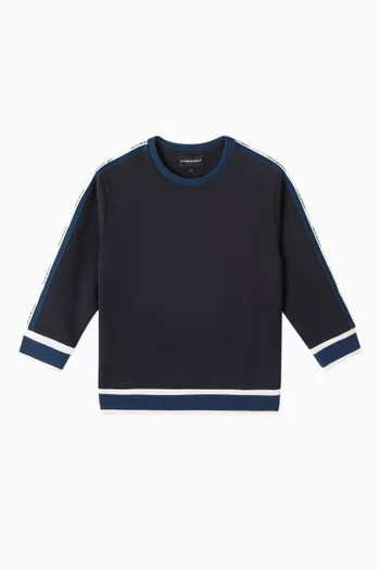 Tape EA Sweatshirt in Cotton-jersey