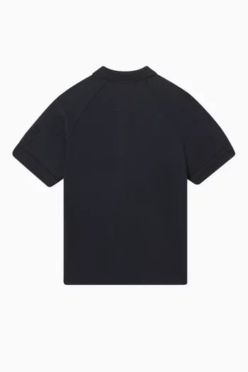 Logo Polo T-shirt in Cotton Jersey