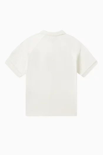 Logo Polo T-shirt in Cotton Jersey