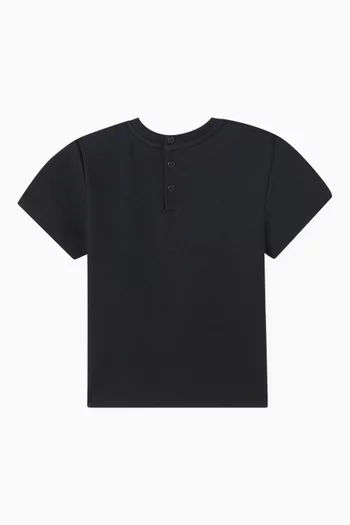 Eagle Logo-patch T-shirt in Jersey