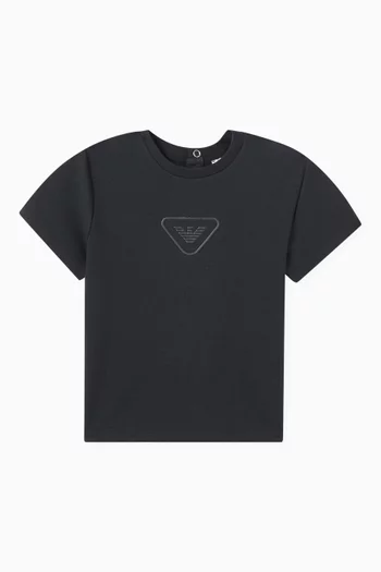 Eagle Logo-patch T-shirt in Jersey
