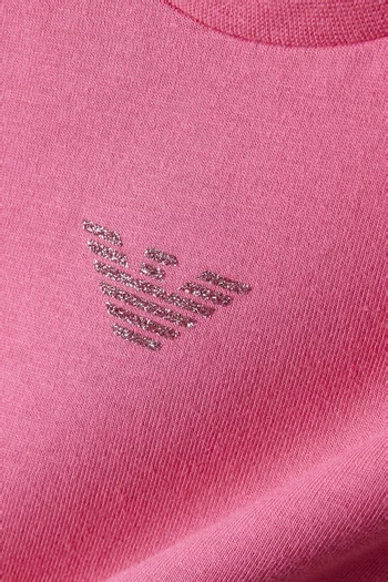 Glitter Eagle Logo T-shirt