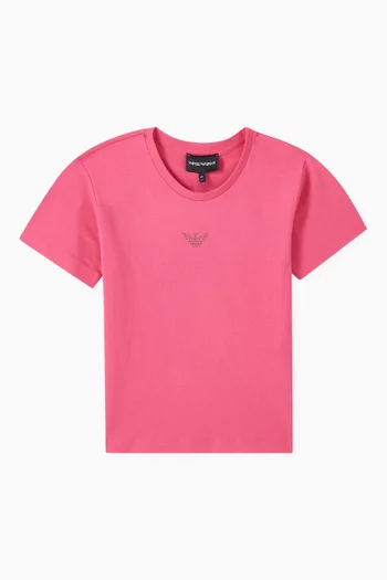 Glitter Eagle Logo T-shirt