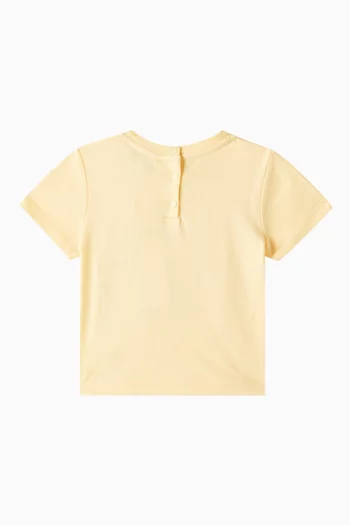 Glitter Logo T-shirt in Jersey