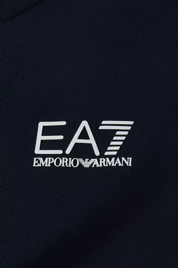 EA7 Logo T-shirt in Cotton