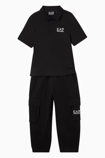 EA7 Polo Shirt in Jersey