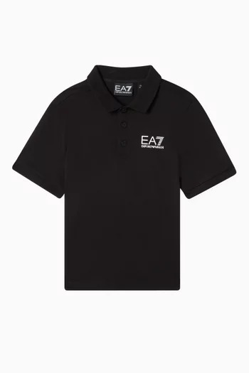 EA7 Polo Shirt in Jersey