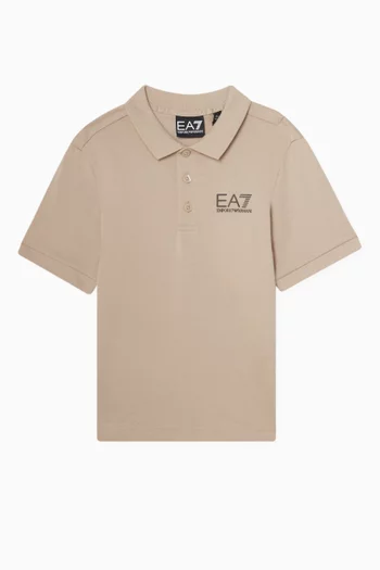 EA7 Polo Shirt in Jersey
