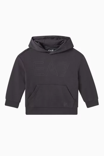 Logo Hoodie in Cotton