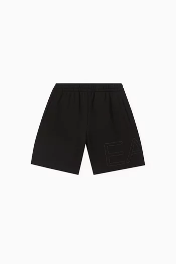 EA7 Train Logo Shorts