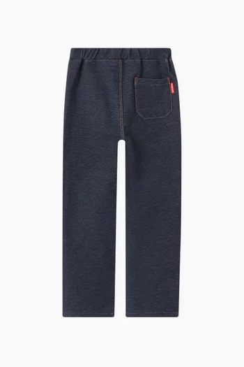 Straight-fit Pants in Cotton-blend
