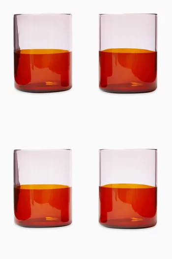 Two-tone Glass, Set of 4